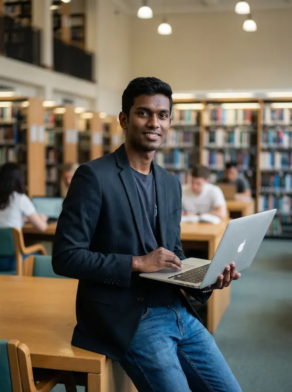 AI-styled College outfit — look 12 generated by Style Math AI