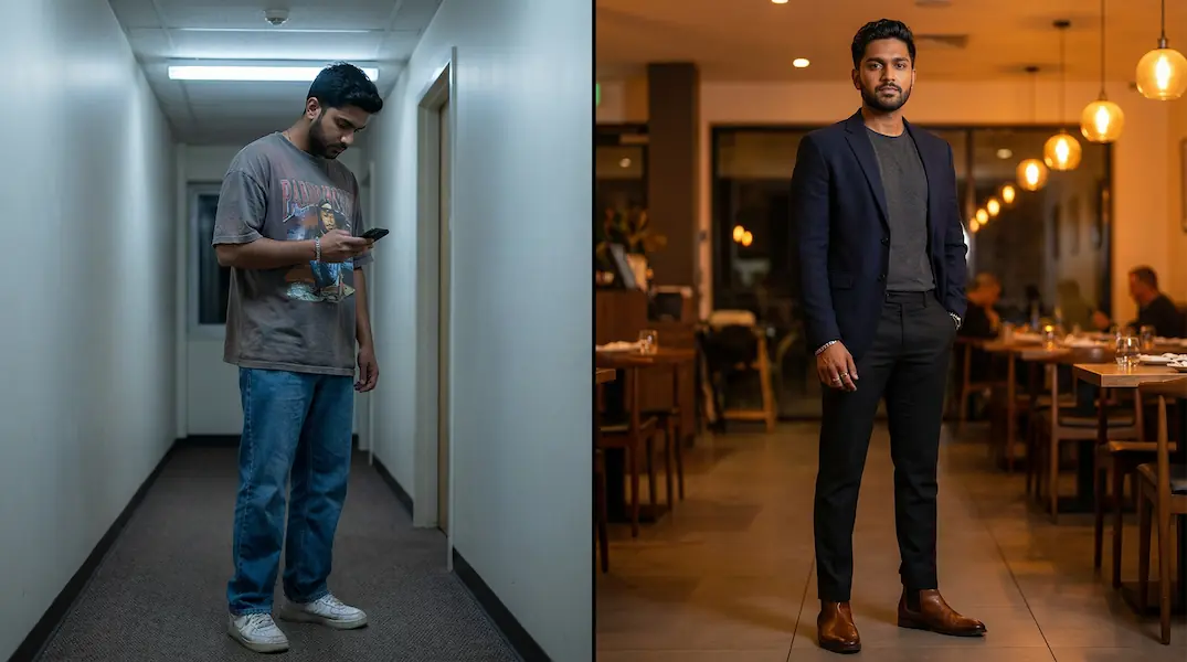 Transformation — Night Date · Elegant