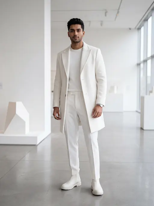 AI-styled Custom / Freestyle outfit — look 8 generated by Style Math AI