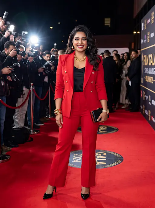 AI-styled Custom / Freestyle outfit — look 9 generated by Style Math AI