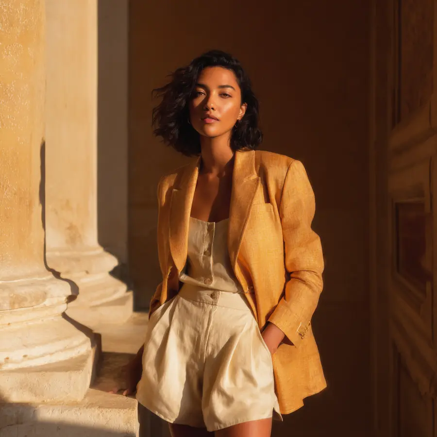 AI-styled Lifestyle outfit — look 5 generated by Style Math AI