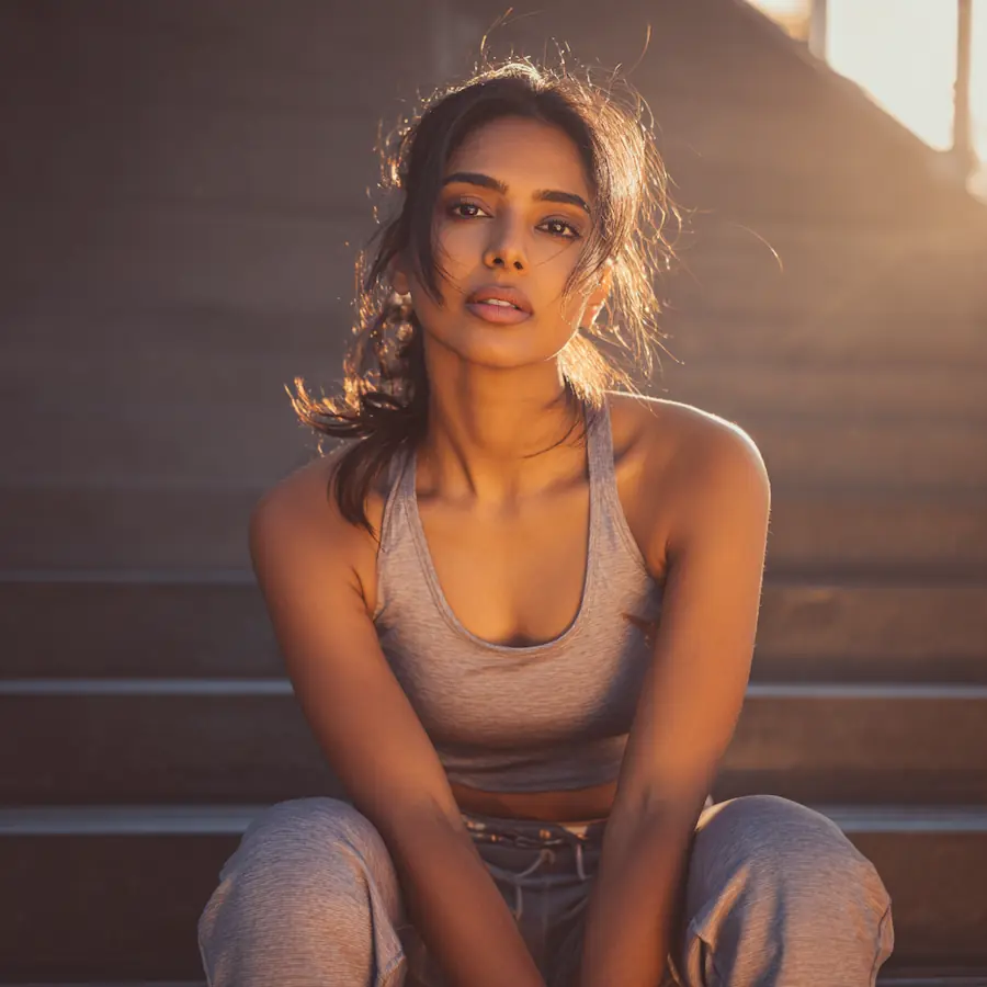 AI-styled Lifestyle outfit — look 8 generated by Style Math AI